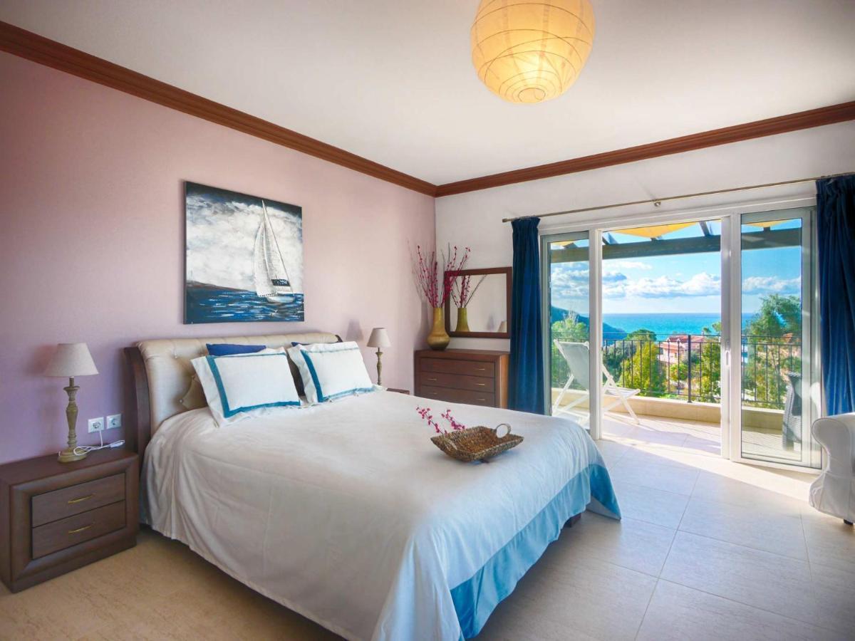 Villa Afionas - 3 Minutes From The Beach With Heated Eco-Pool And Sunset View Exteriör bild