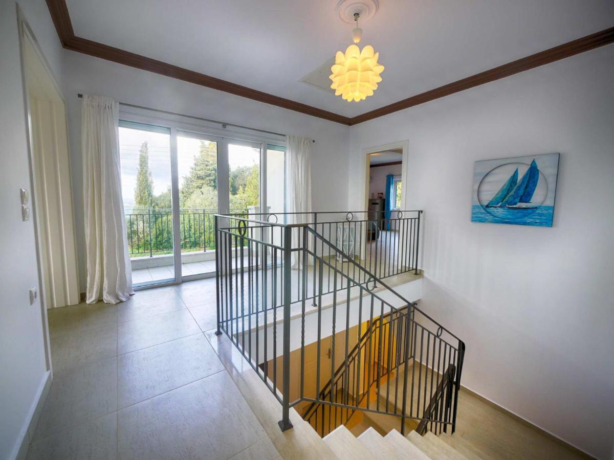 Villa Afionas - 3 Minutes From The Beach With Heated Eco-Pool And Sunset View Exteriör bild