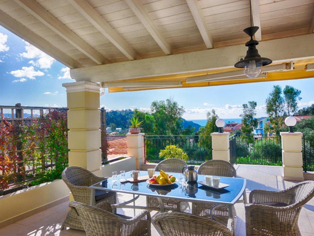 Villa Afionas - 3 Minutes From The Beach With Heated Eco-Pool And Sunset View Exteriör bild