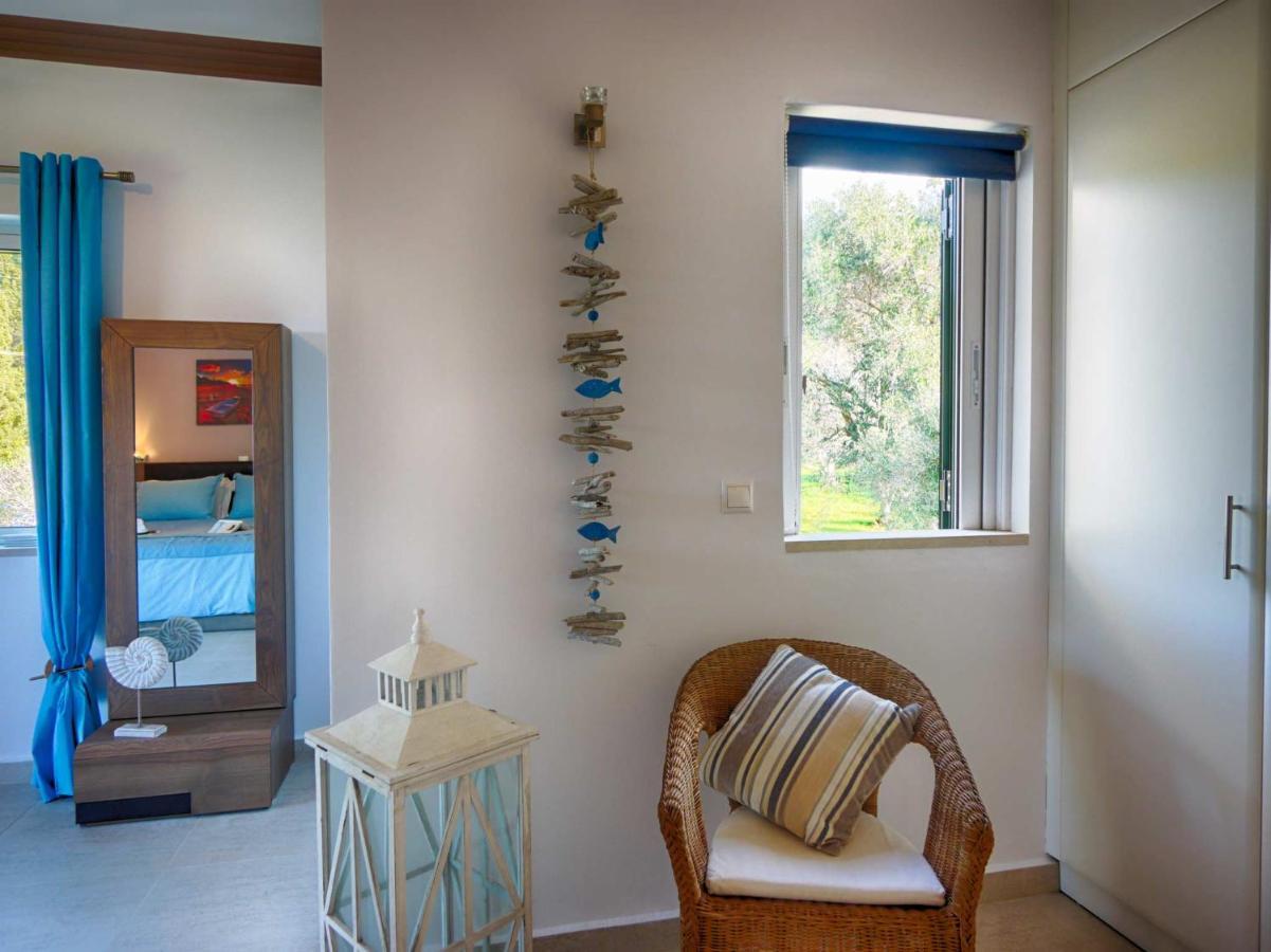 Villa Afionas - 3 Minutes From The Beach With Heated Eco-Pool And Sunset View Exteriör bild