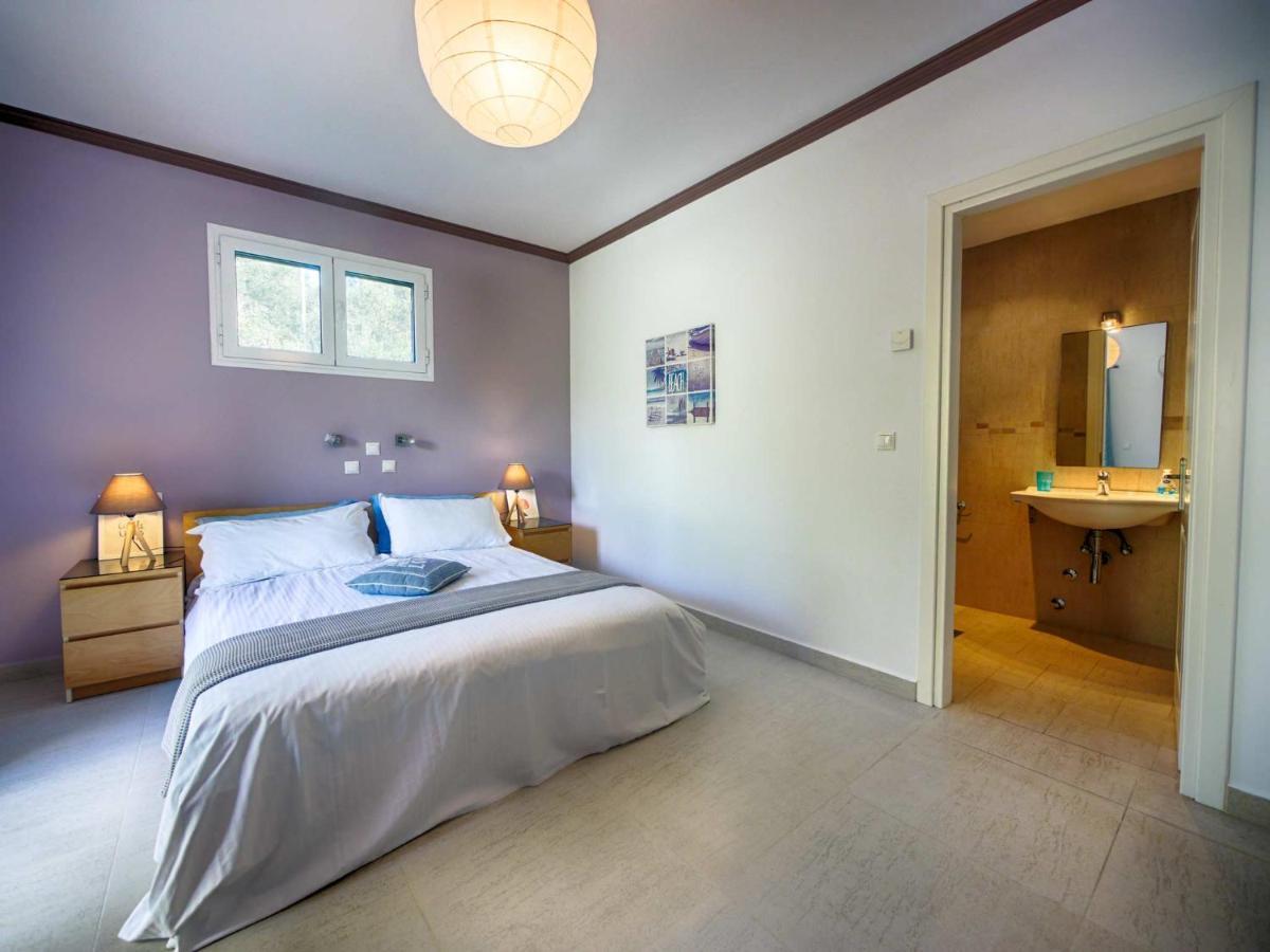Villa Afionas - 3 Minutes From The Beach With Heated Eco-Pool And Sunset View Exteriör bild