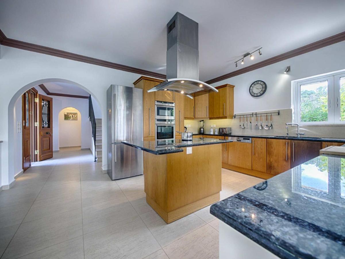 Villa Afionas - 3 Minutes From The Beach With Heated Eco-Pool And Sunset View Exteriör bild