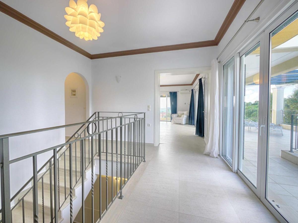 Villa Afionas - 3 Minutes From The Beach With Heated Eco-Pool And Sunset View Exteriör bild