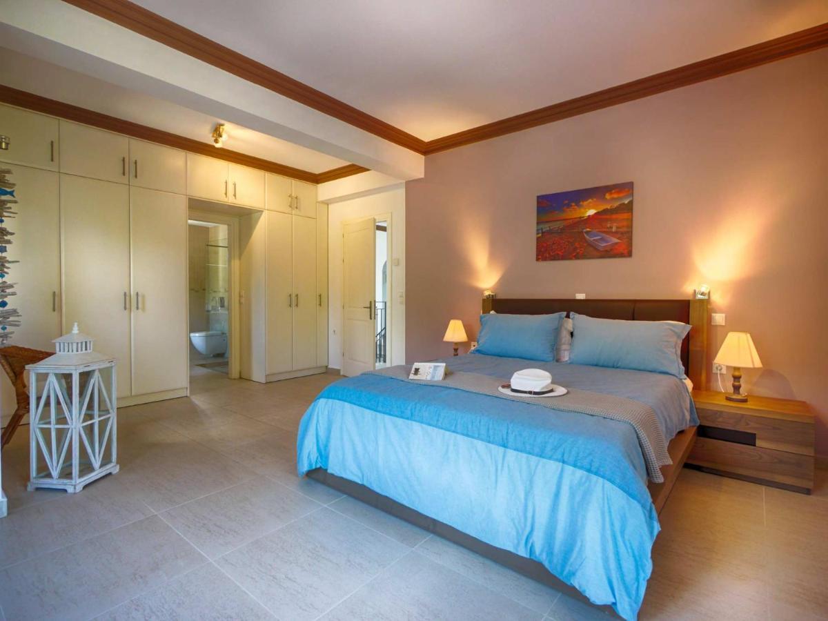 Villa Afionas - 3 Minutes From The Beach With Heated Eco-Pool And Sunset View Exteriör bild