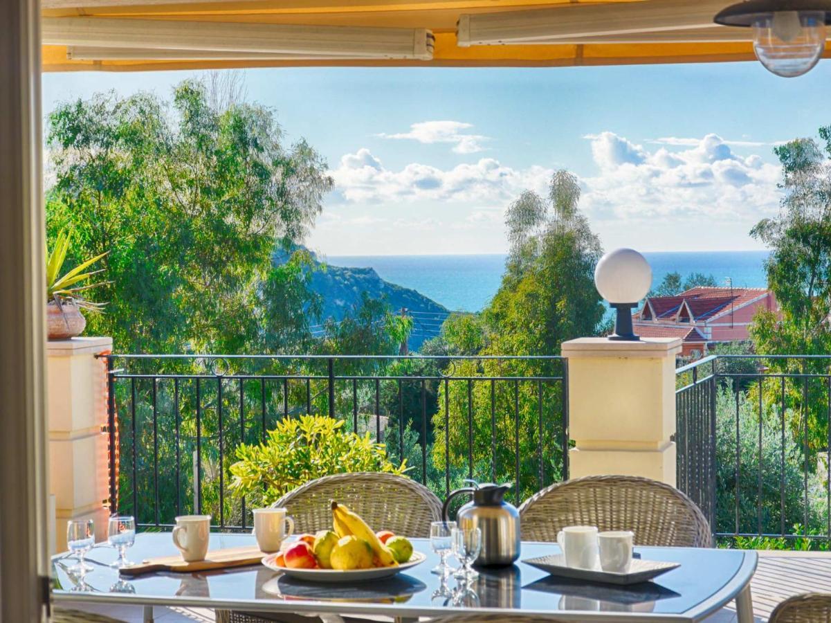 Villa Afionas - 3 Minutes From The Beach With Heated Eco-Pool And Sunset View Exteriör bild
