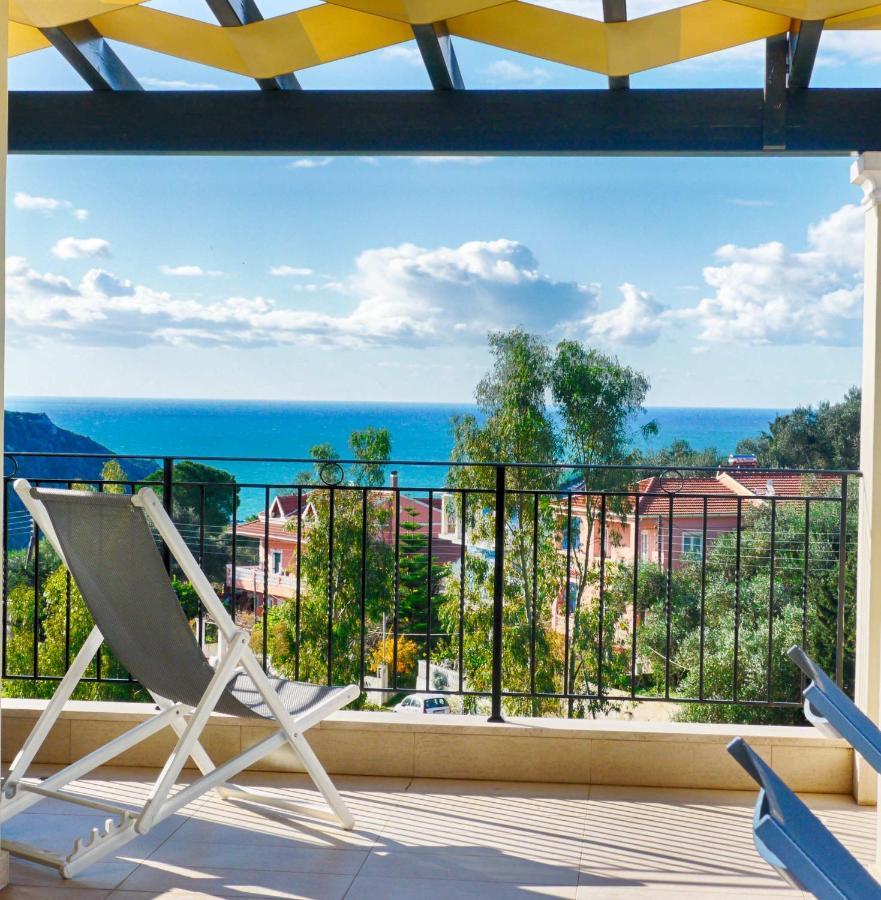 Villa Afionas - 3 Minutes From The Beach With Heated Eco-Pool And Sunset View Exteriör bild