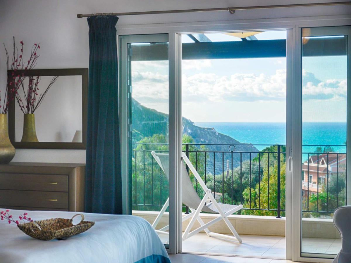 Villa Afionas - 3 Minutes From The Beach With Heated Eco-Pool And Sunset View Exteriör bild