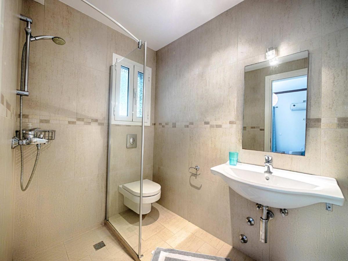 Villa Afionas - 3 Minutes From The Beach With Heated Eco-Pool And Sunset View Exteriör bild