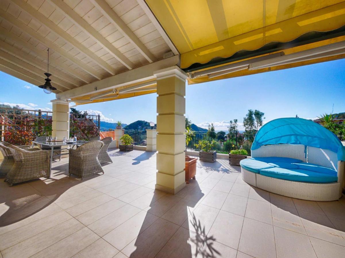 Villa Afionas - 3 Minutes From The Beach With Heated Eco-Pool And Sunset View Exteriör bild