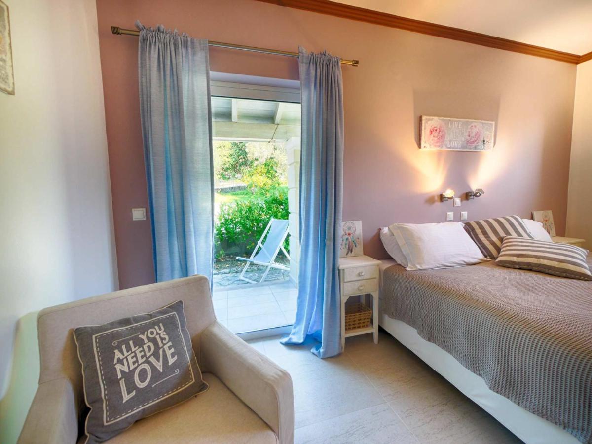 Villa Afionas - 3 Minutes From The Beach With Heated Eco-Pool And Sunset View Exteriör bild