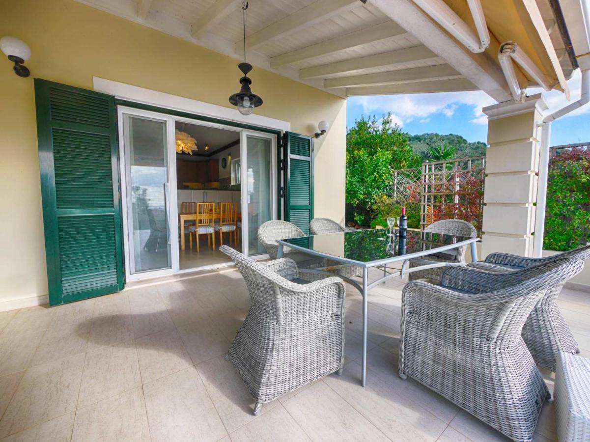 Villa Afionas - 3 Minutes From The Beach With Heated Eco-Pool And Sunset View Exteriör bild