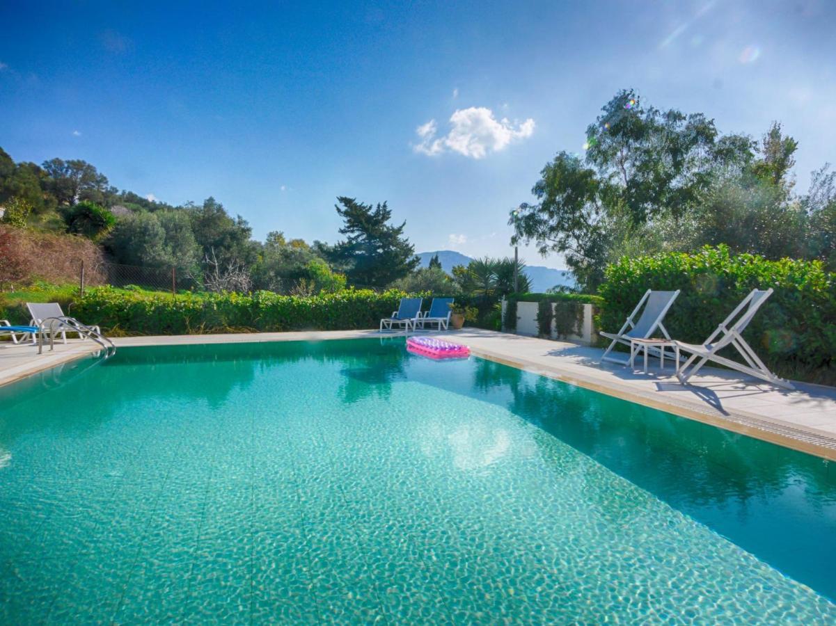 Villa Afionas - 3 Minutes From The Beach With Heated Eco-Pool And Sunset View Exteriör bild